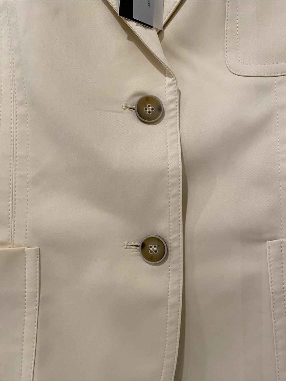 NWT Talbots Kate Fit Ivory Blazer Size 16 - Picture 8 of 10